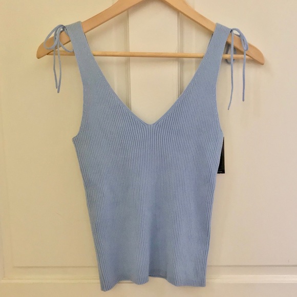 express v neck tank